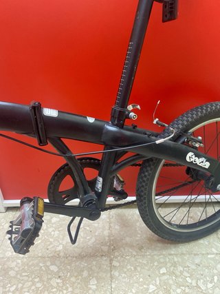 Bicicleta Plegable b_fold3 Negra