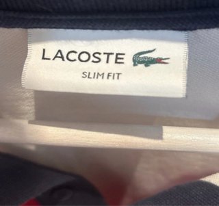 Polo Lacoste Talla 3 Hombre