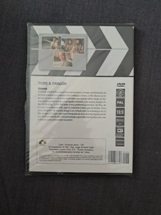 DVD Tigre y Dragón