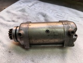 Motor de arranque para moto
