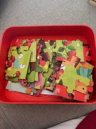 Puzzle Janod Jardín 36 piezas