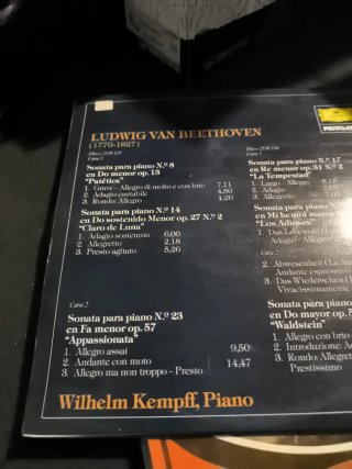 Vinilo Beethoven: Sonatas para Piano