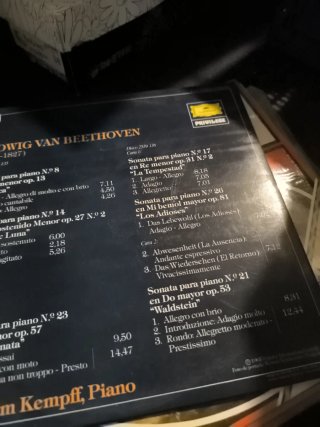 Vinilo Beethoven: Sonatas para Piano