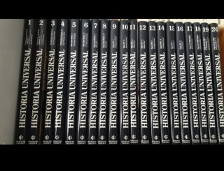 Libros: 20 volúmenes Historia Universal