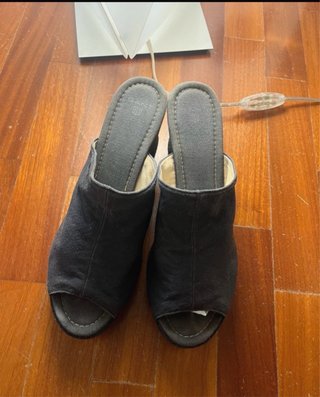 Zatteroni in corda e tela grigio
