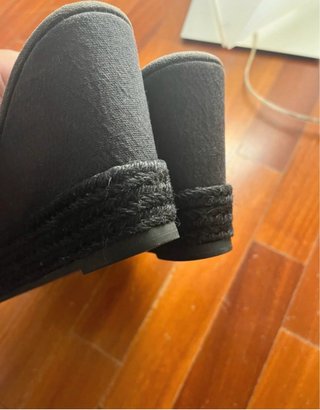 Zatteroni in corda e tela grigio