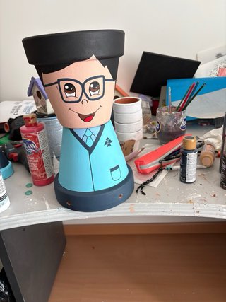 Maceta personalizada comunión