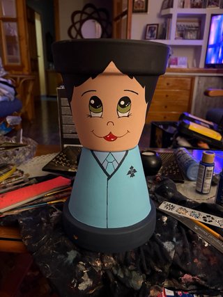 Maceta personalizada comunión