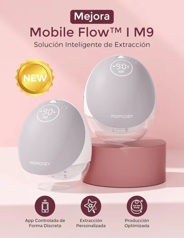Momcozy M9 Sacaleches Manos Libres