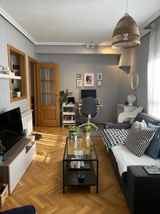 Pantalla lámpara techo junco IKEA