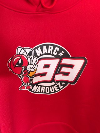 Sudadera Marc Marquez 93 Roja