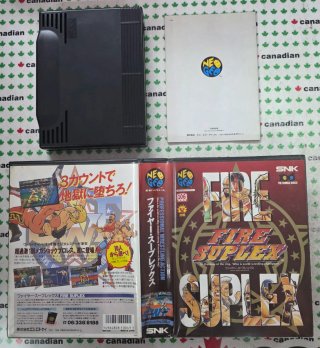 Fire Suplex Neo Geo AES SNK