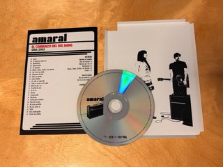 amaral - el comienzo del big bang DVD