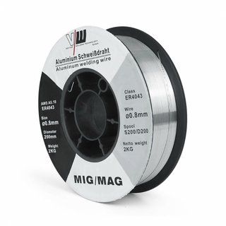 Hilo Aluminio ER4043 0.8mm Bobina 2kg