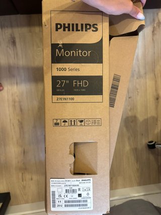 Monitor Philips 27" Full HD IPS 120Hz Como Nuevo