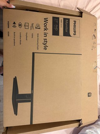 Monitor Philips 27" Full HD IPS 120Hz Como Nuevo
