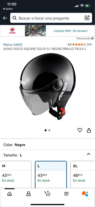 Casco de moto AXXIS