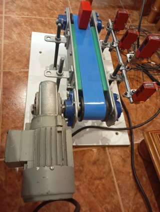 PLC Siemens + 2 Arduinos con SD + HMI, maqueta