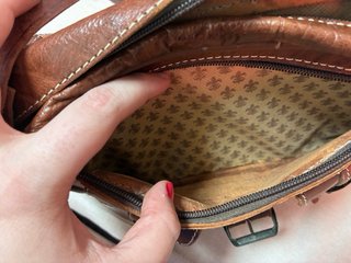 Bolso piel marroquí