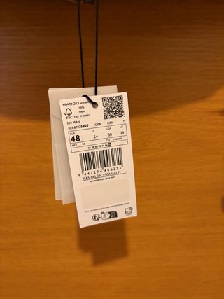Traje de lino beige Nuevo!