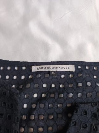 Blusa Adolfo Domínguez Talla Única Azul