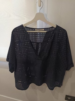 Blusa Adolfo Domínguez Talla Única Azul