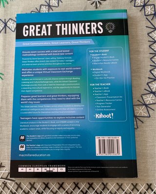 GREAT THINKERS B2+ Student's book & eReader: li...