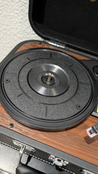 Tocadiscos Voksun Maleta Negro