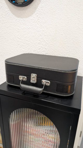 Tocadiscos Voksun Maleta Negro