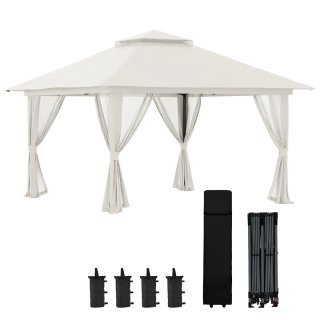 Carpa Plegable Ajustable Beige