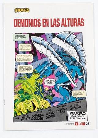 Comic Gargolas, Coleccionables revista Top