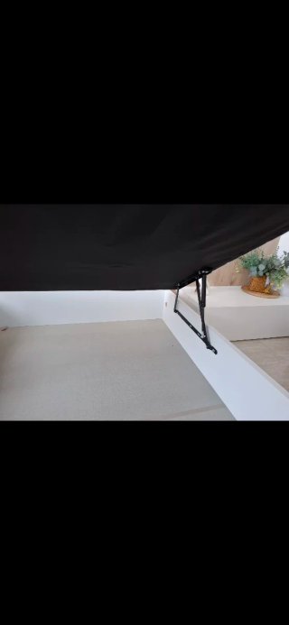 Cama canapé 135x190 cm mas colchon cecotec