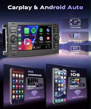 Radio 7 4GB+64GB para Ford