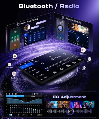 Radio 7 4GB+64GB para Ford