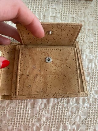 Cartera de corcho natural