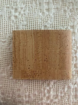 Cartera de corcho natural