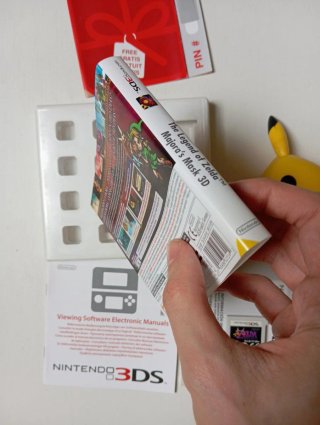 Zelda Majora's Mask 3D Nintendo 3DS - completo