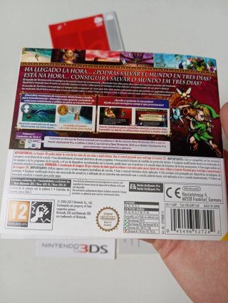 Zelda Majora's Mask 3D Nintendo 3DS - completo
