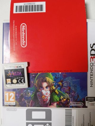 Zelda Majora's Mask 3D Nintendo 3DS - completo