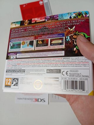 Zelda Majora's Mask 3D Nintendo 3DS - completo