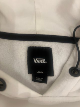 Sudadera Vans Blanca