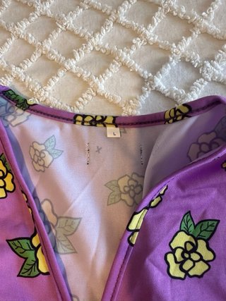 Vestido Retro Morado T. L