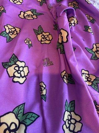 Vestido Retro Morado T. L