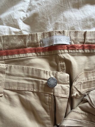 Pantaloni Risskio Beige donna