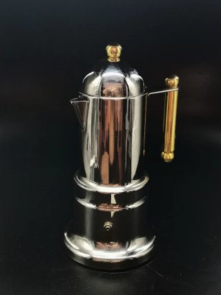 Cafetera y Hervidor Acero Inox. Italy
