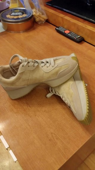 Zapatillas beige