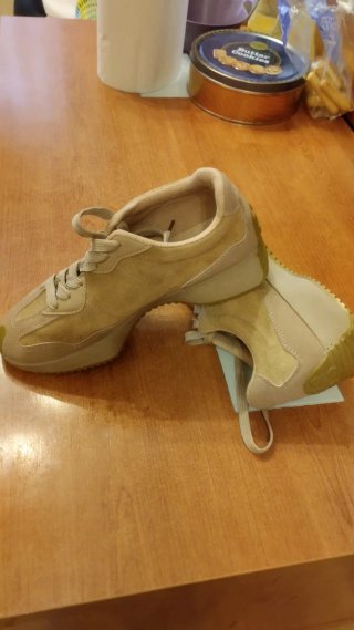 Zapatillas beige
