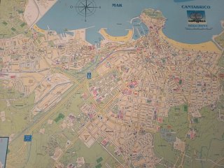 Mapa antiguo Gijón