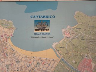 Mapa antiguo Gijón
