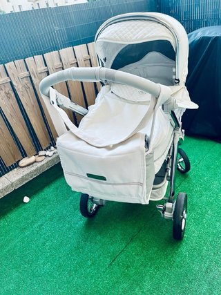 Carrito Bebecar Clásico Blanco